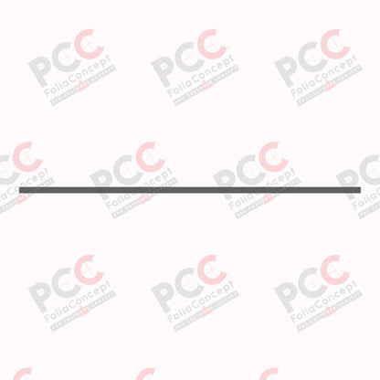 Haubenstreifen grau met. 4,5cm x 2,5m