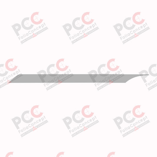 Aufkleber Dach/Haube AK Fiat silber links