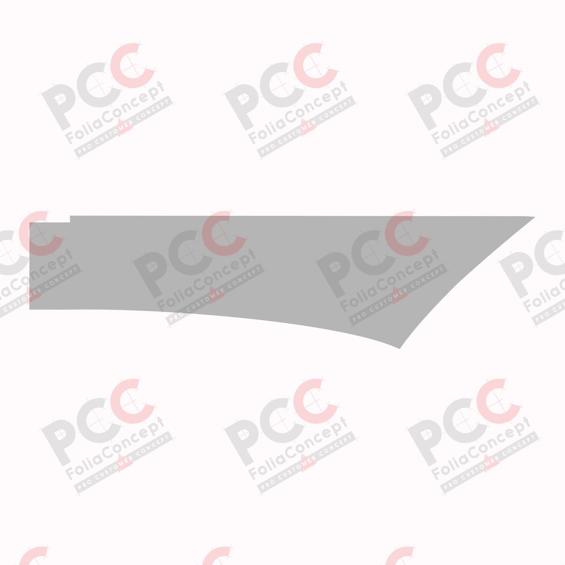 Aufkleber Dacheinschub AK Fiat Ducato silber re.