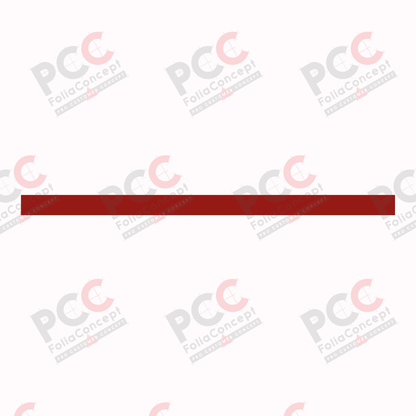 Folienstreifen rotbraun-met - 260x7000mm