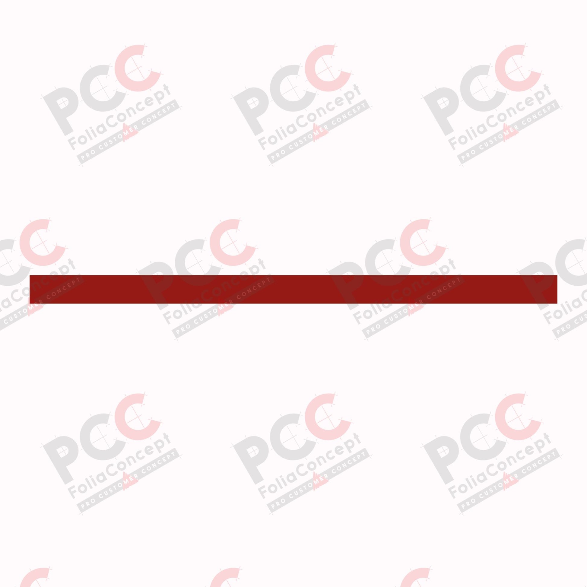 Folienstreifen rotbraun-met - 260x7000mm