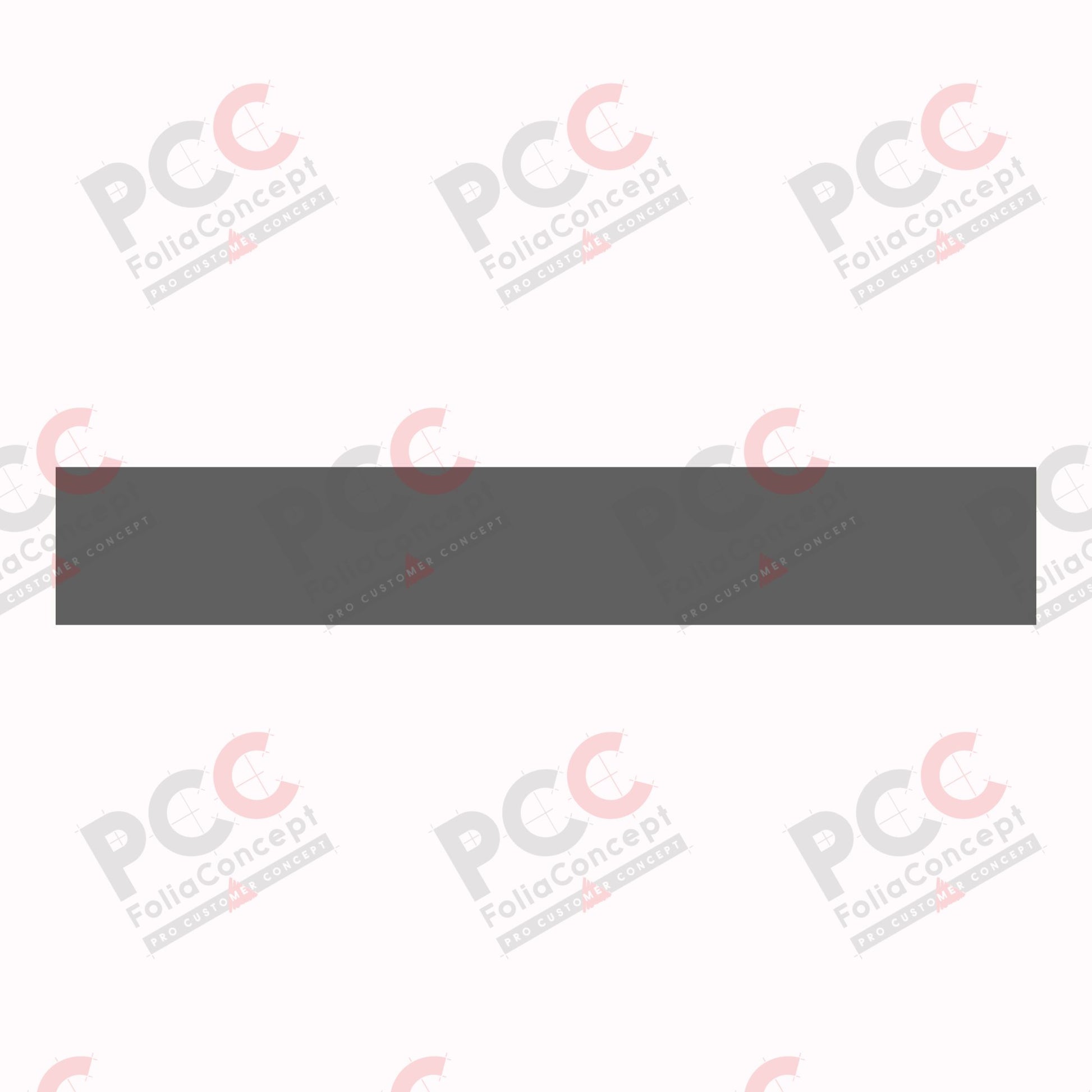 Folienstreifen grau met. - 45x280mm