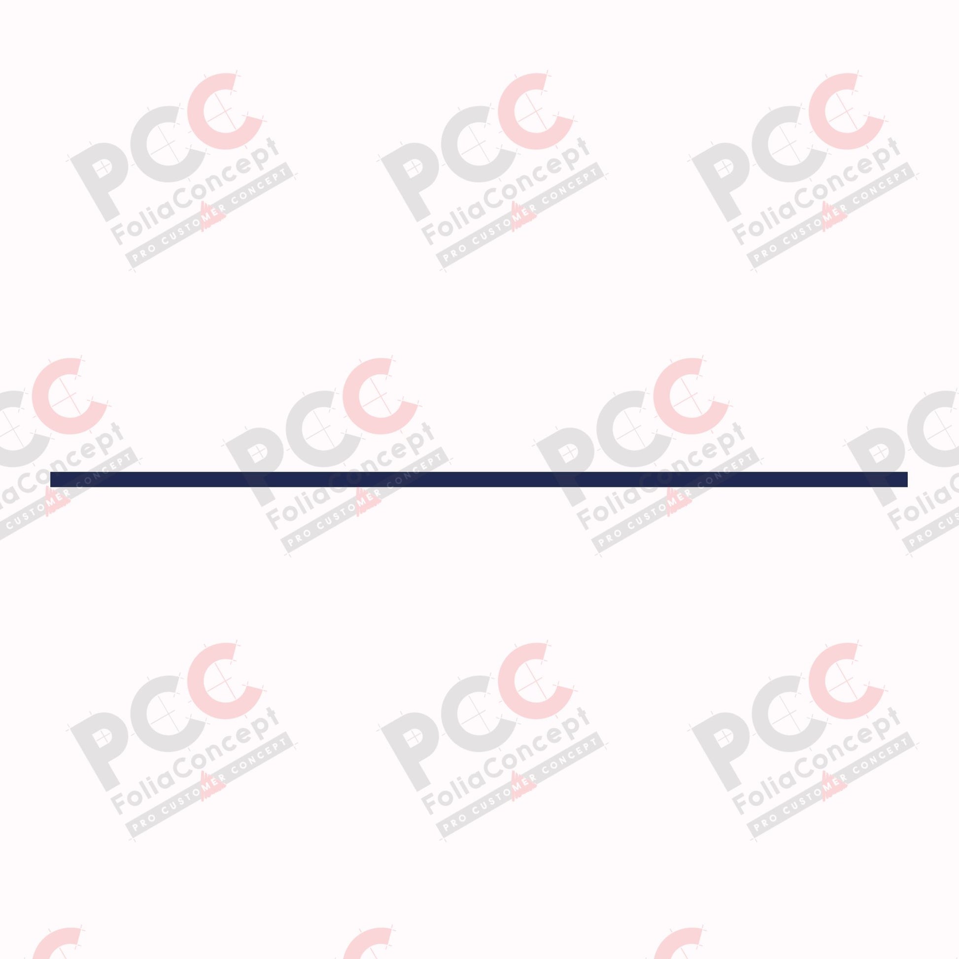 Haubenstreifen dunkelblau 4,5cm x 2,5m
