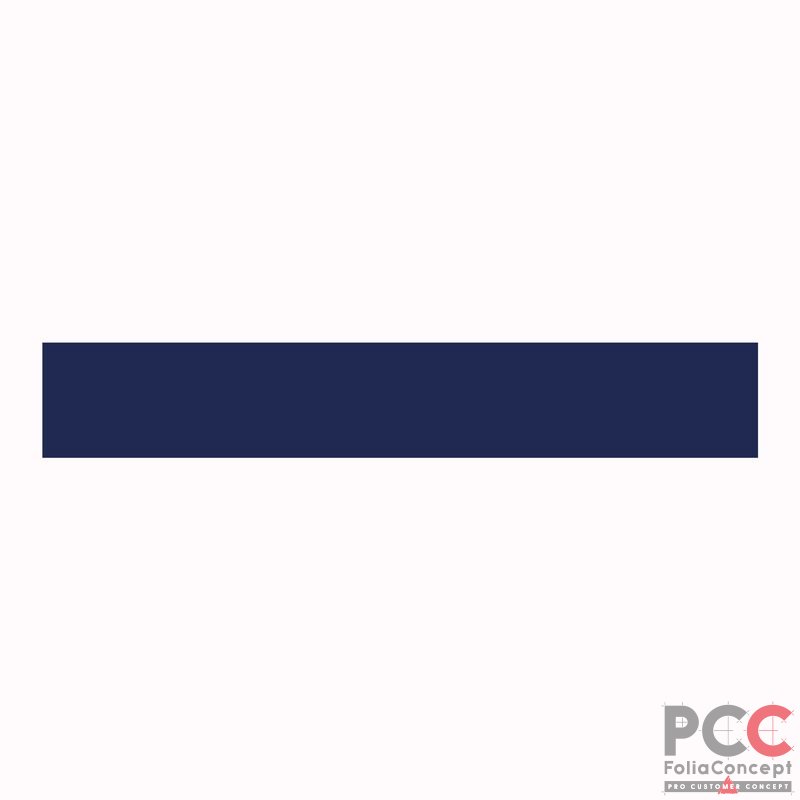Folienstreifen dunkelblau - 45x280mm