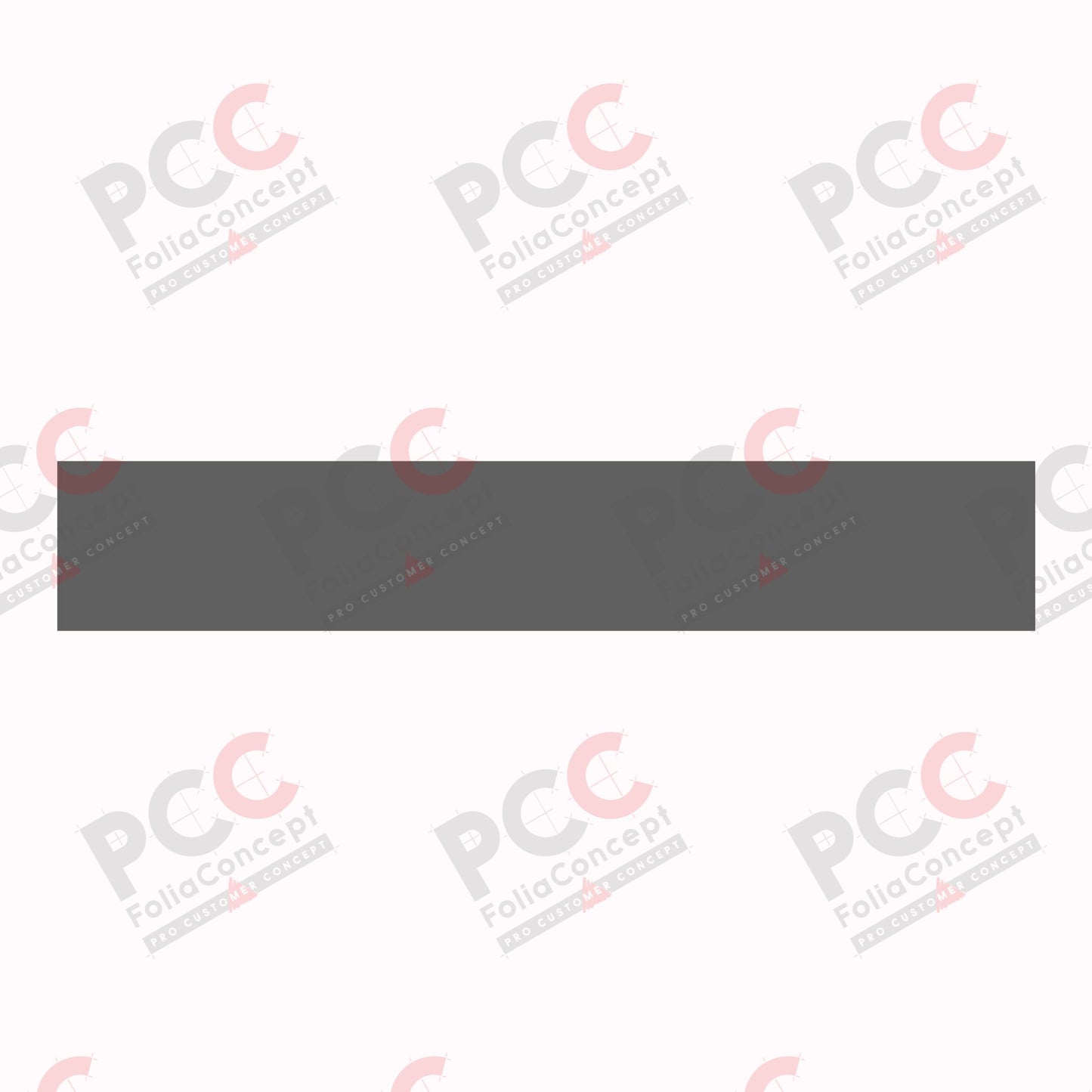 Folienstreifen grau - 260x1500mmm
