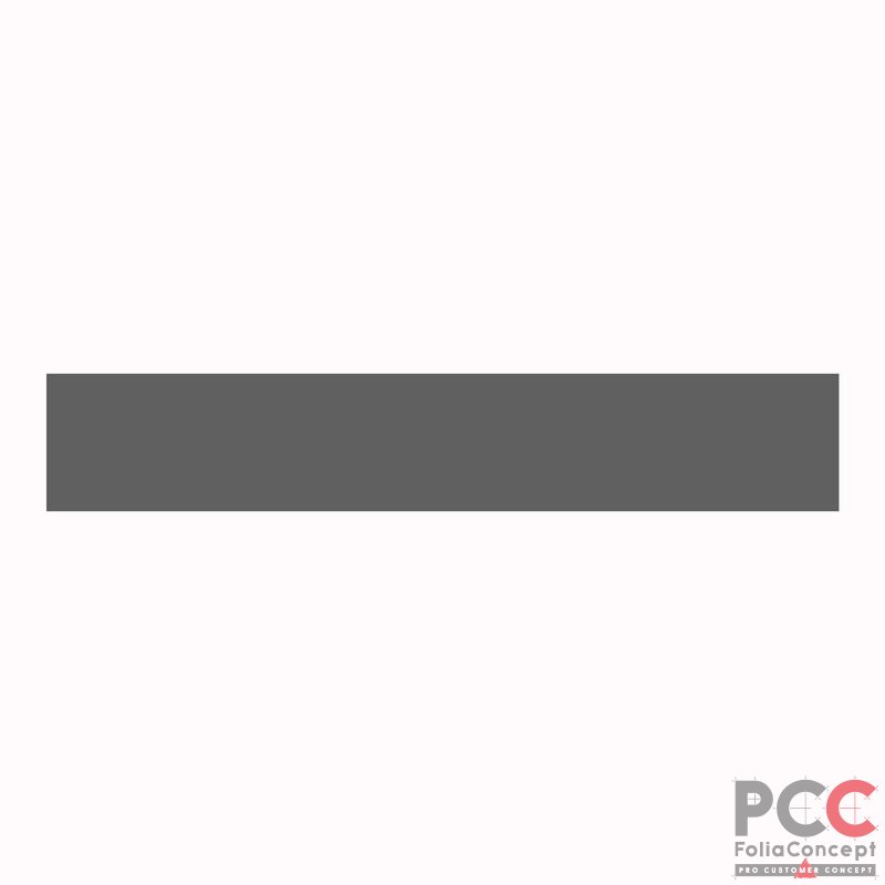Folienstreifen grau - 260x1500mmm