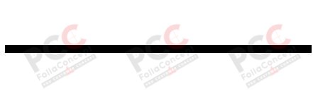 Dekor Streifen 8 mm schwarz