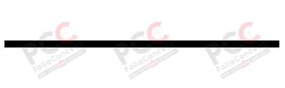 Dekor Streifen 8 mm schwarz