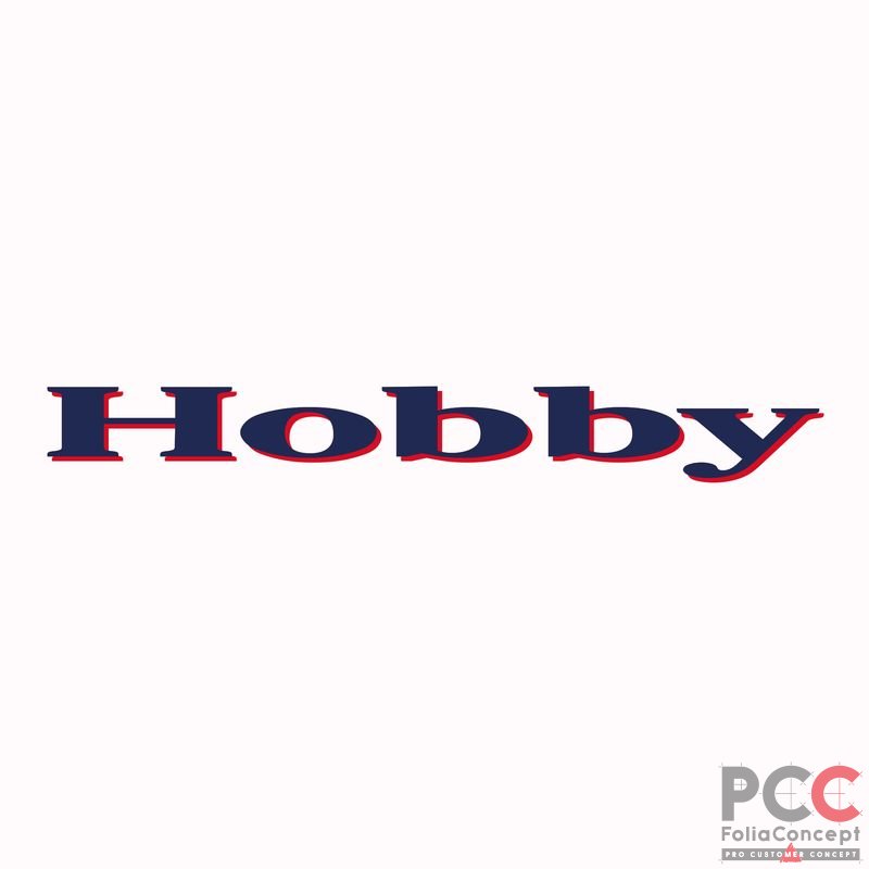 SZ Hobby L: 500 mm Front blau/rot