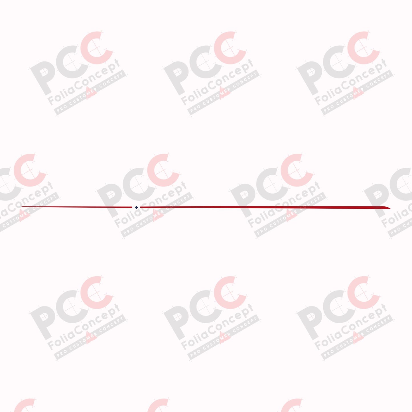 Aufkleber Design Pfeil AK 615 rot/blau rechts