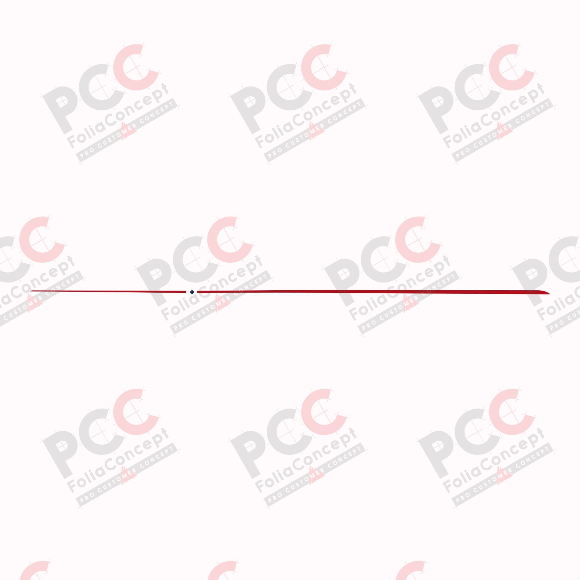 Aufkleber Design Pfeil AK 615 rot/blau rechts