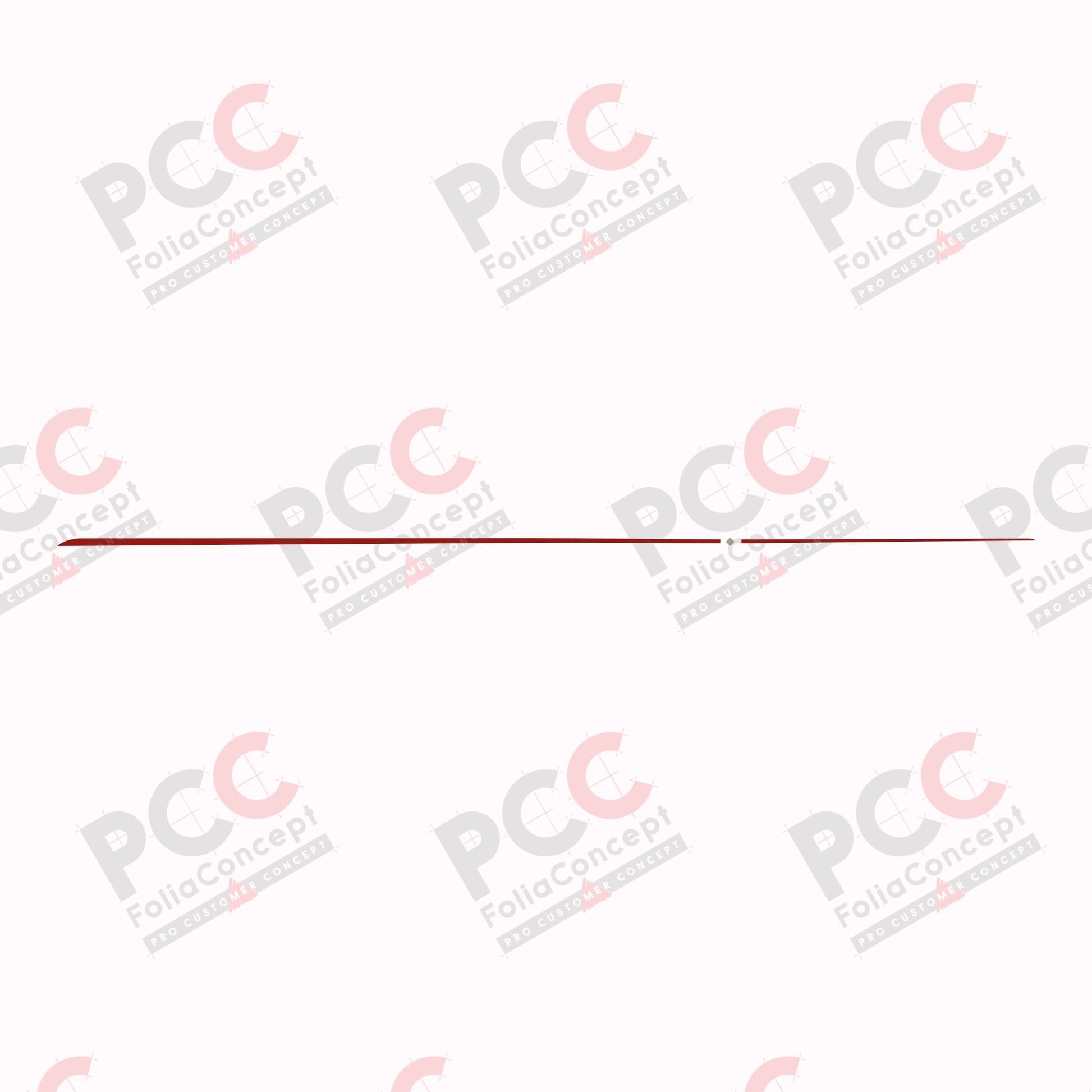 Aufkleber Design Pfeil AK 615 rotbraun/champ links