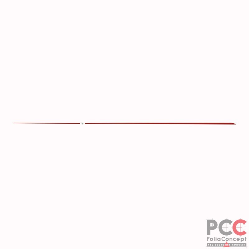 Aufkleber Design Pfeil AK 615 rotbraun/champ recht