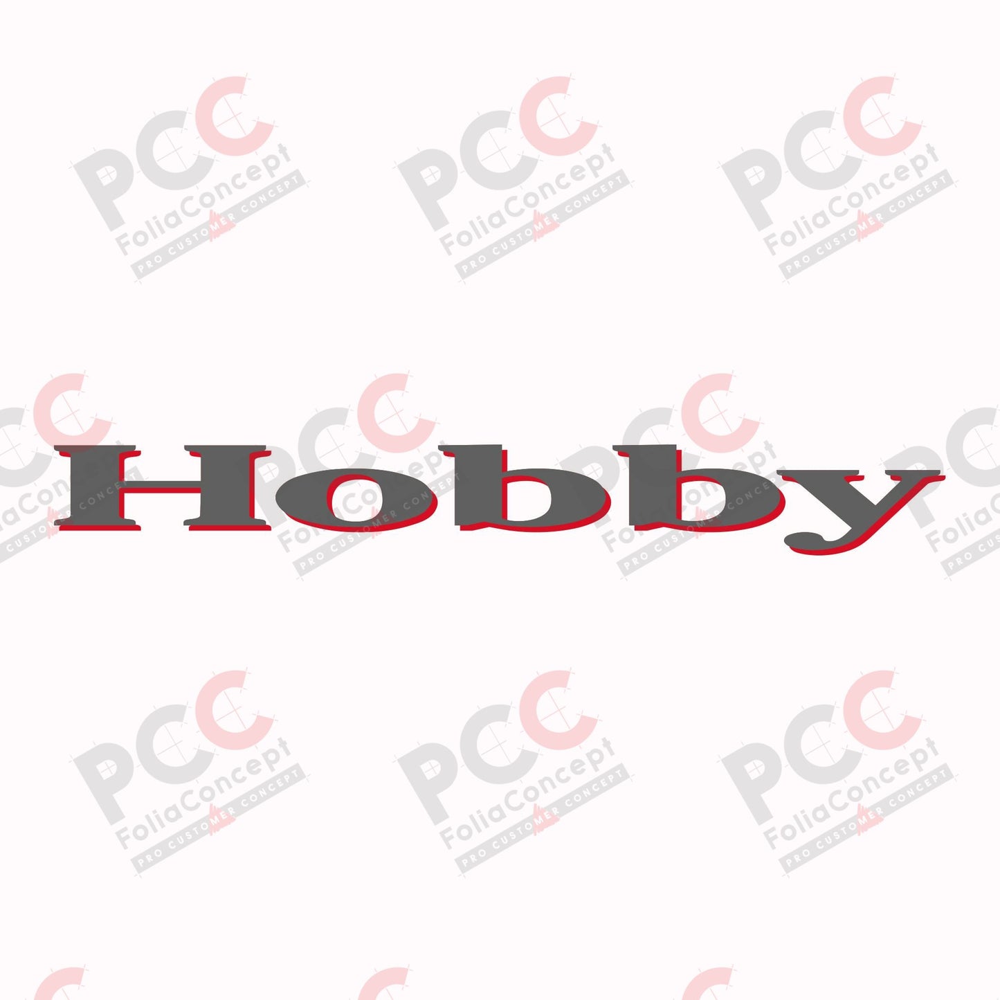 SZ Hobby L: 500 mm grau/rot