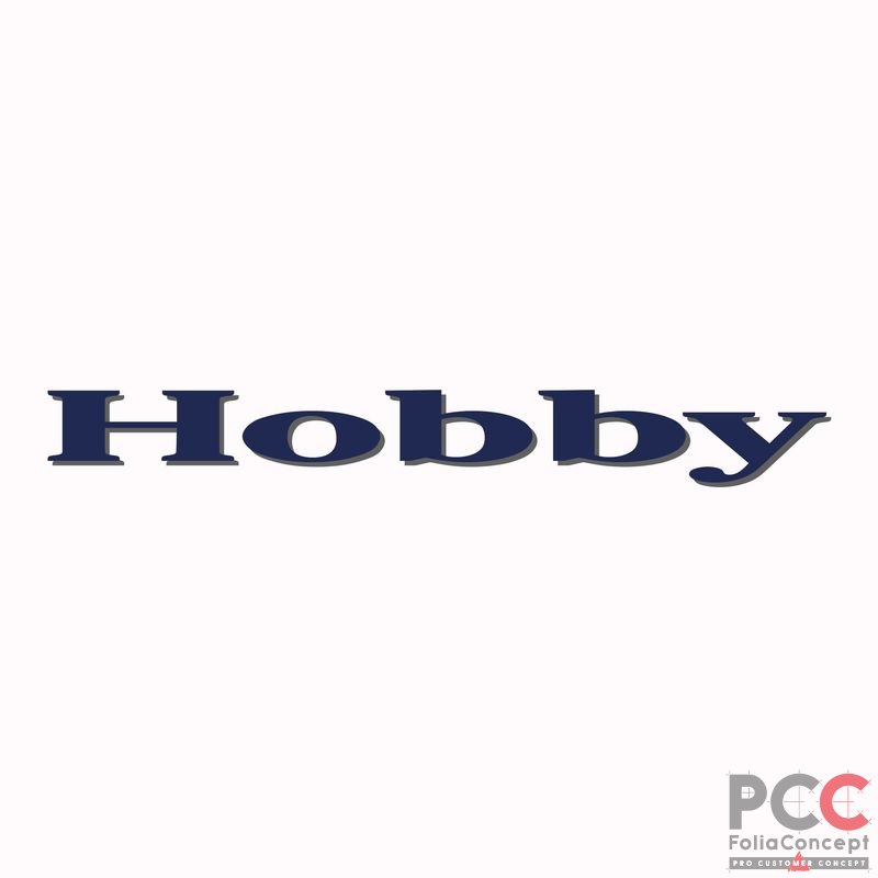 SZ Hobby L: 500 mm dunkelblau/grau