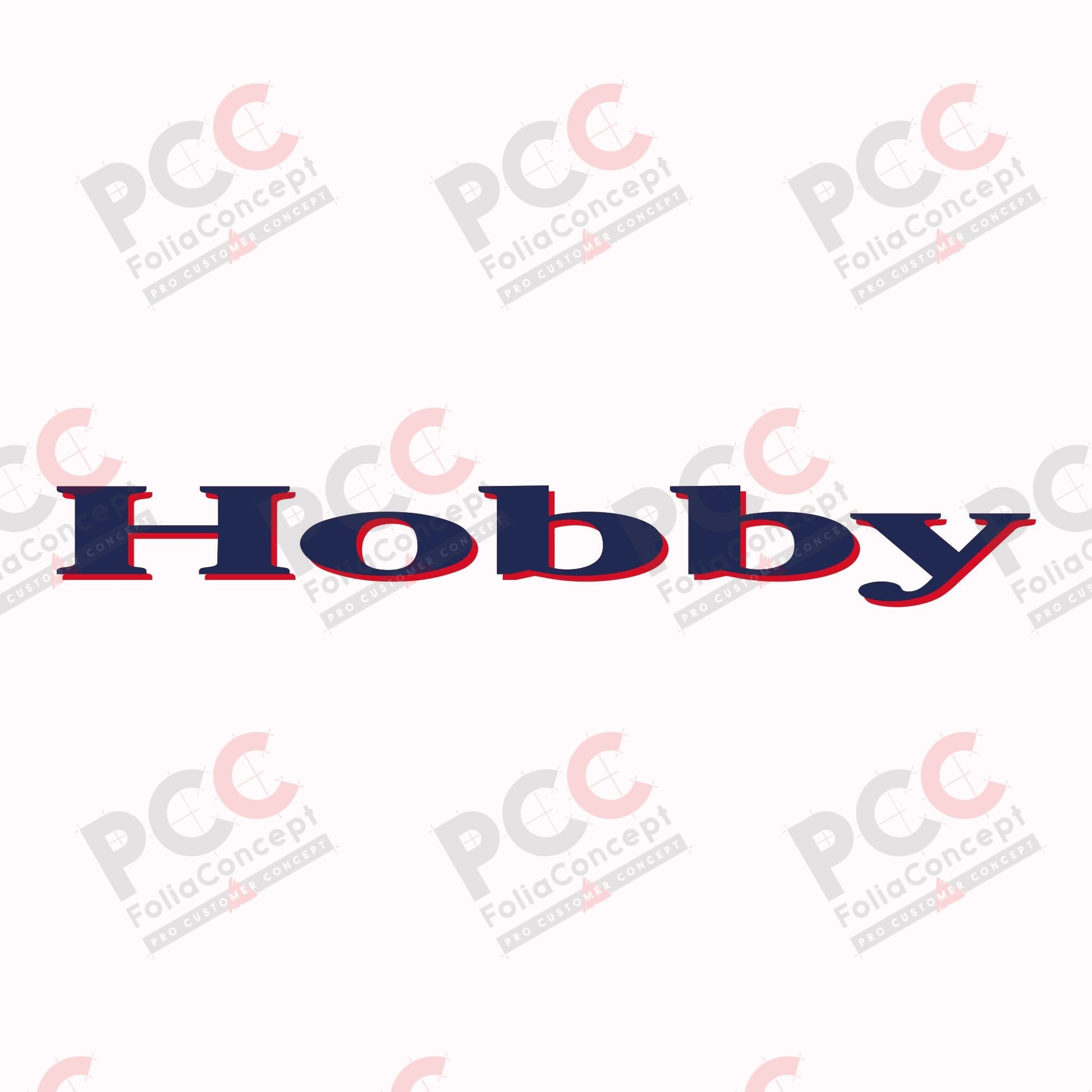 SZ - Hobby - L: 500 mm dunkelblau/rot