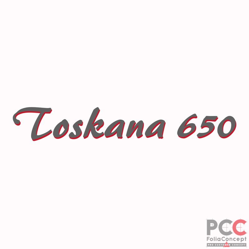 SZ Toskana 650 Tür grau/rot