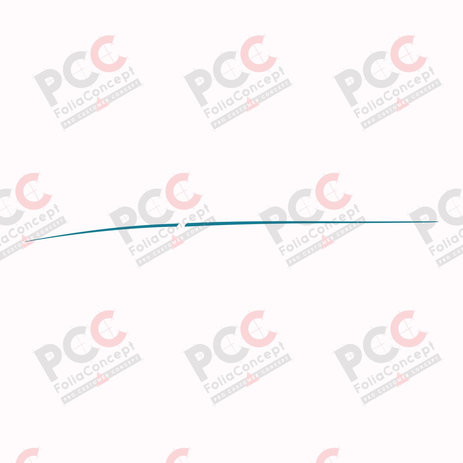 Aufkleber Limited DL blau links