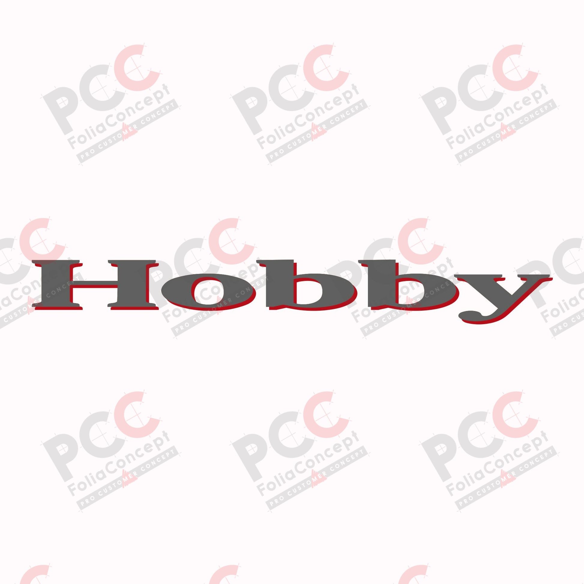 SZ Front HOBBY grau/rot - 700mm