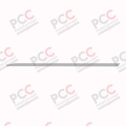 Chromstreifen 16x560mm spitz ausl. FS