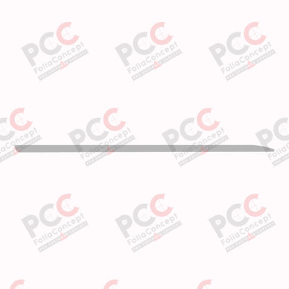 Chromstreifen 16x560mm spitz ausl. BFS