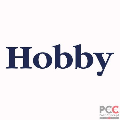 Logo-Heckaufkleber Hobby 285x57mm stahlb