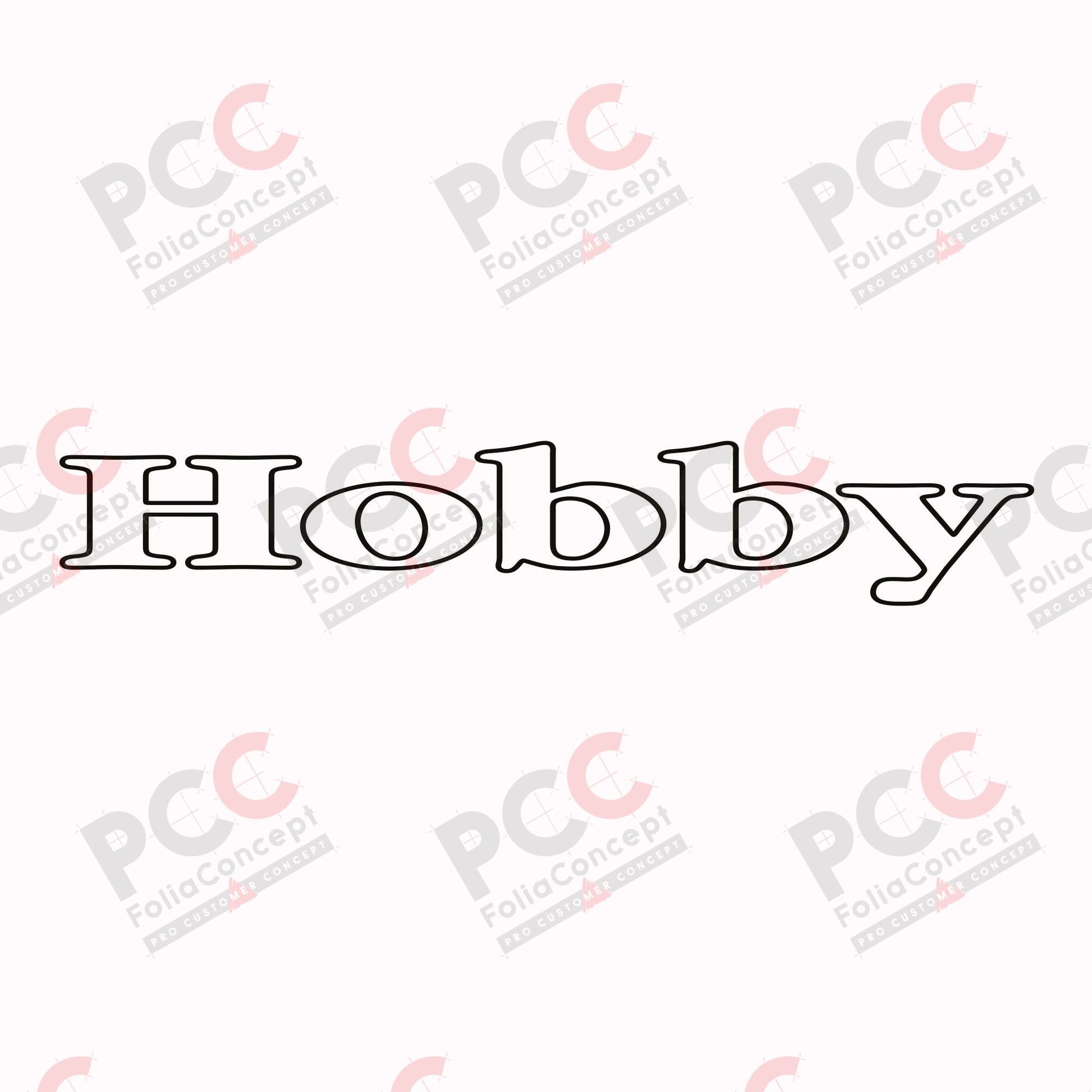 Hobby Wohnwagen Doming Hobby Frontlogo - 2700200017
