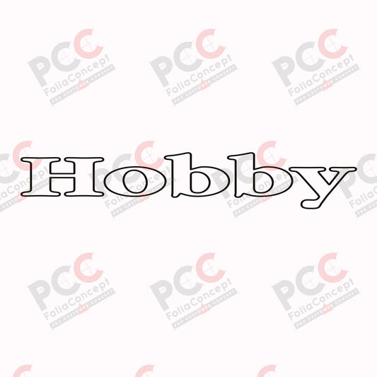 Hobby Wohnwagen Doming Hobby Frontlogo - 2700200017