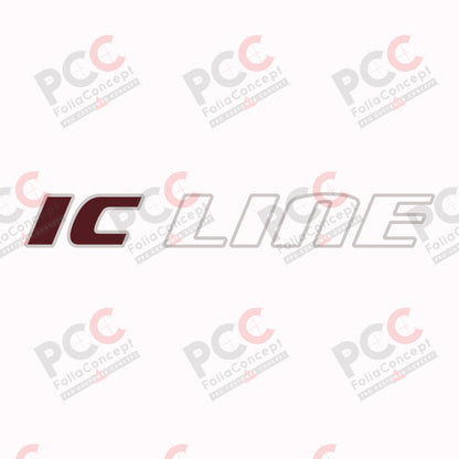 Domingaufkleber IC Line - Seite