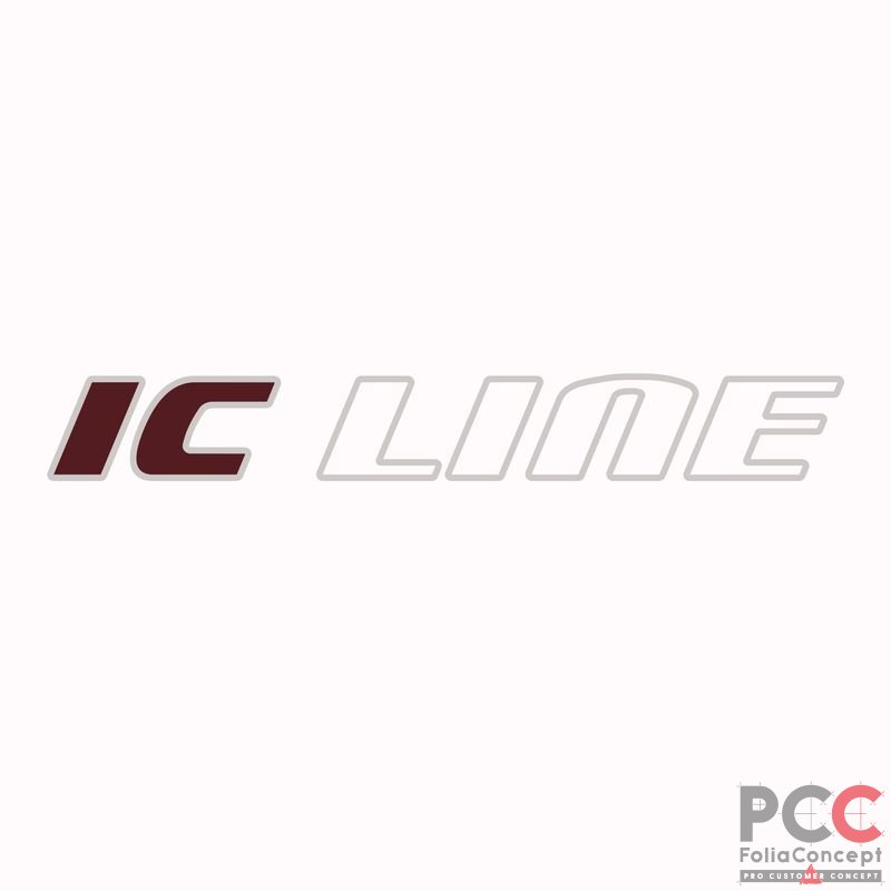 Domingaufkleber IC Line - Seite