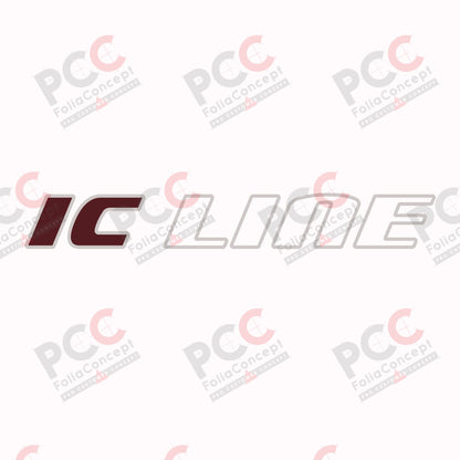 Domingaufkleber IC Line - Bug