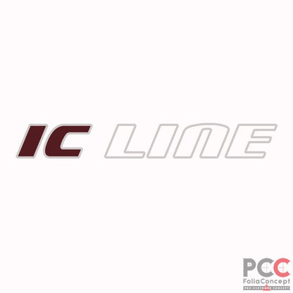 Domingaufkleber IC Line - Bug
