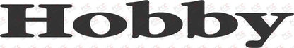 Doming Hobby Frontlogo antharzit