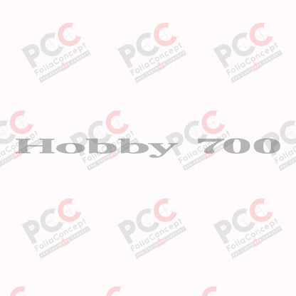 Hobby Schriftzug 700 silber Länge: 1300
