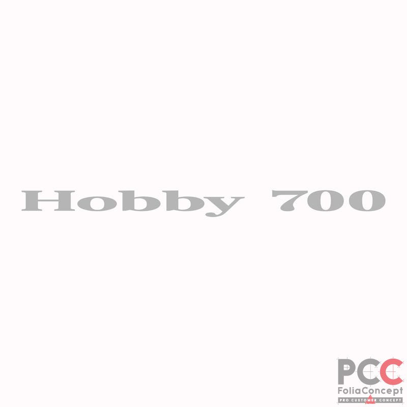 Hobby Schriftzug 700 silber Länge: 1300