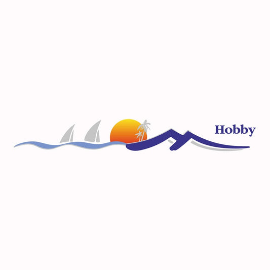 Hobby Wohnwagen - Seitenemblem Sonne links 800mm - 2700610003