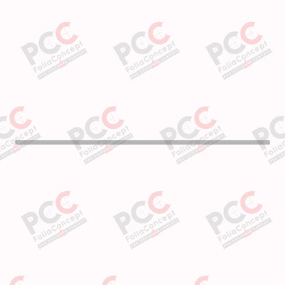 PVC-Streifen Alu gebürstet 25x1380mm