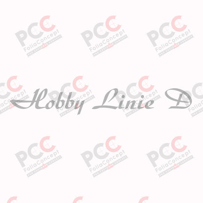 Glasdekor-Spiegelbeschr. Hobby - Line D -