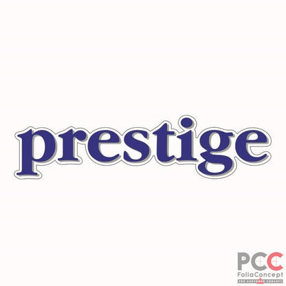Schriftzug - prestige -