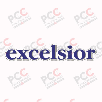Schriftzug - excelsior -