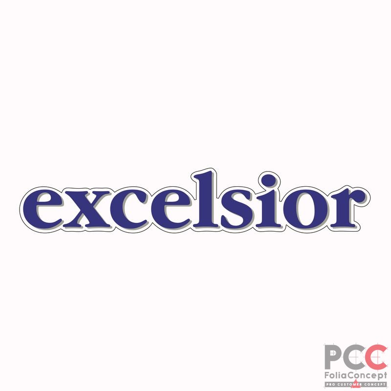 Schriftzug - excelsior -