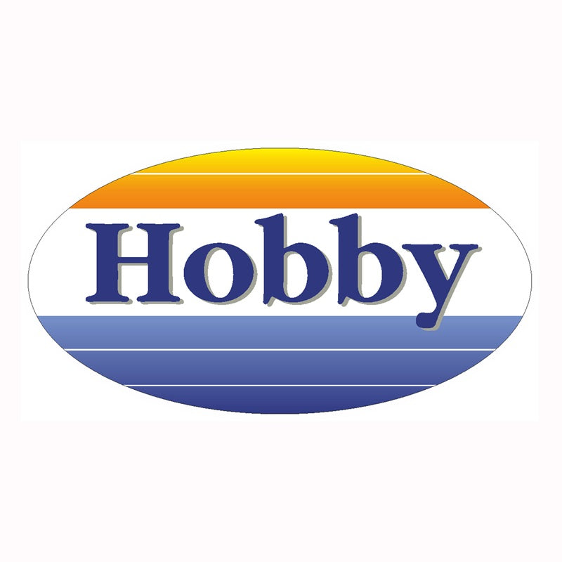 Hobby Wohnwagen Logo Bugaufkleber 2007 transparent, 4/c. - 2700510007