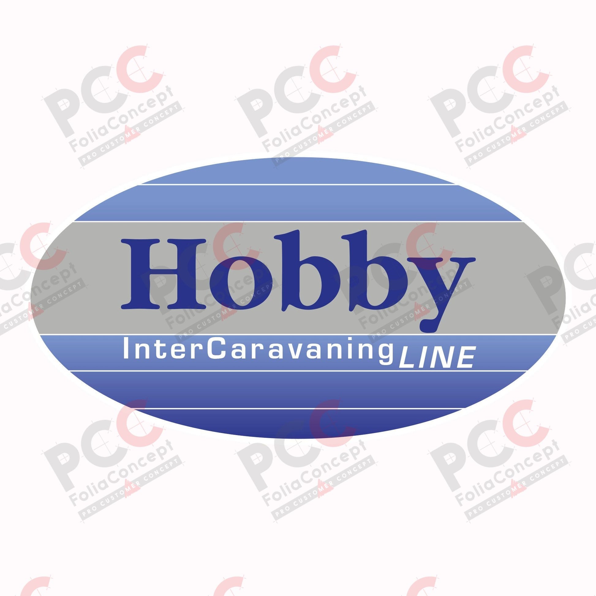 Logo Bugaufkleber - Intercaravaning -