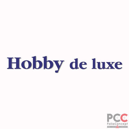 Hobby Wohnwagen Schriftzug - Hobby de luxe - 2700350007