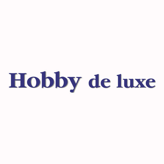 Hobby Wohnwagen Schriftzug  - Hobby de luxe - 2700350007