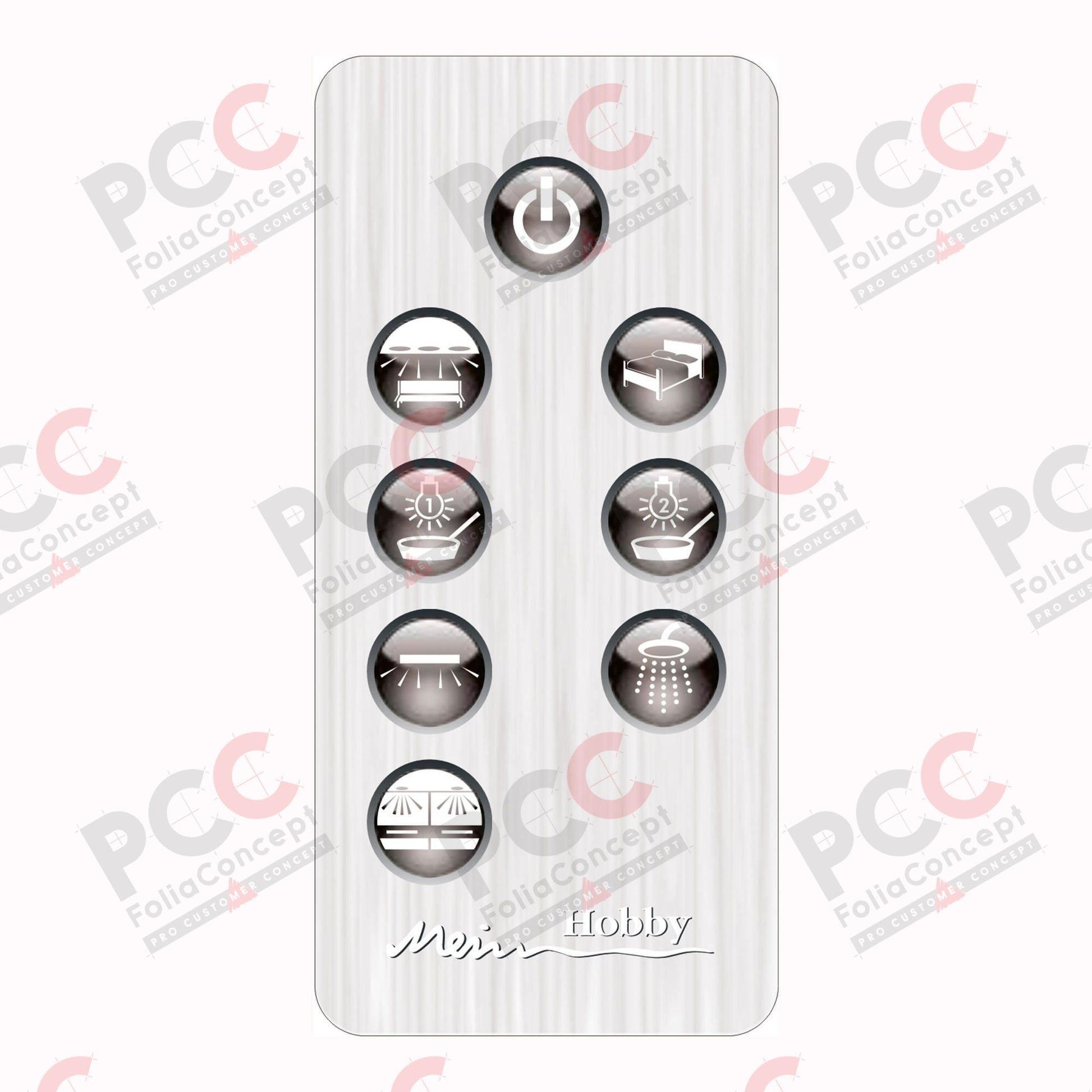 Aufkleber Licht-Panel - Exclusive - ohne Bar