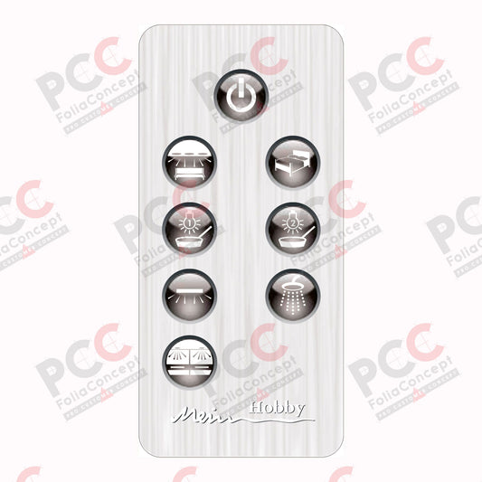 Aufkleber Licht-Panel - Exclusive - ohne Bar