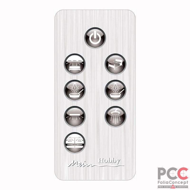 Aufkleber Licht-Panel - Exclusive - ohne Bar