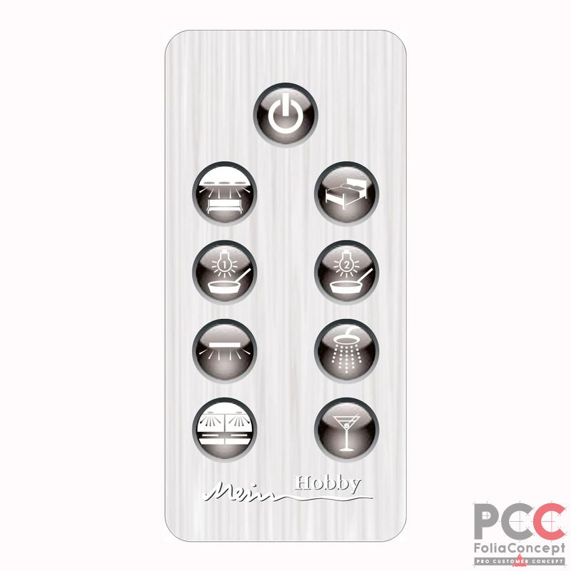 Aufkleber Licht-Panel - Exclusive - mit Bar