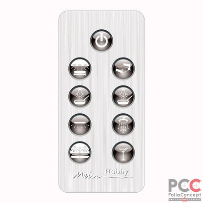 Aufkleber Licht-Panel - Exclusive - mit Bar